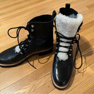 Marc Fisher Izzie Shearling boots sz 11